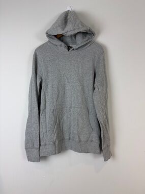 Reigning Champ Heather Gray Hooded Pullover